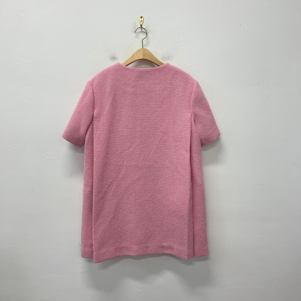 반팔 티셔츠 핑크 색상 이미지-S1L21